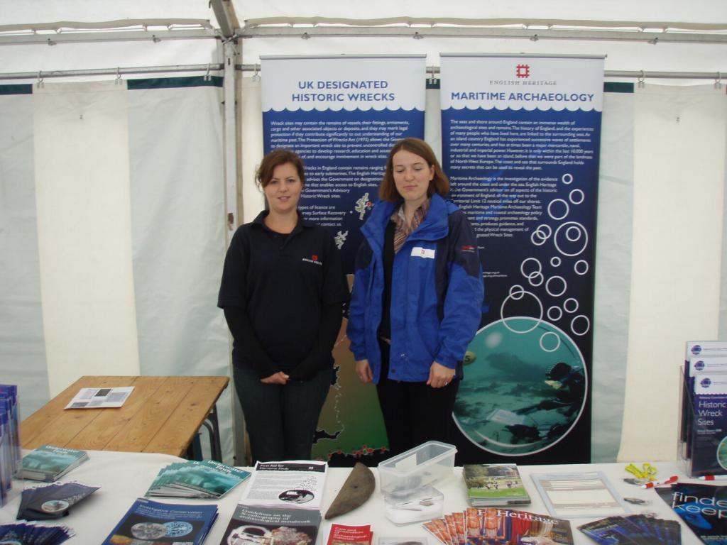 Taking maritime archaeology to the public with the brilliant Angela Middleton