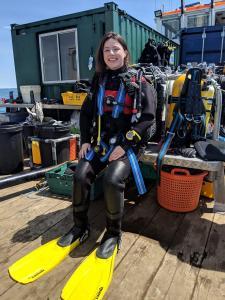 MSDS Marine student support grant 2018 Rebecca Ferreira