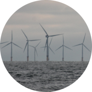 small logo of wind turbines